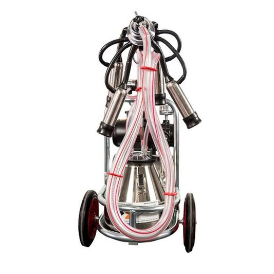 Aparat muls vaci cu 1 post si 1 bidon inox (40 l), EMT