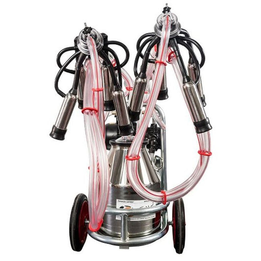 Aparat muls vaci cu 2 posturi si 1 bidon inox (30 l), EMT