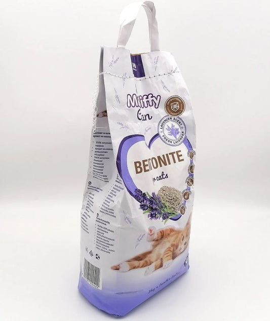 Asternut igienic pentru pisici - lavanda (5 kg), Mr.Biffy