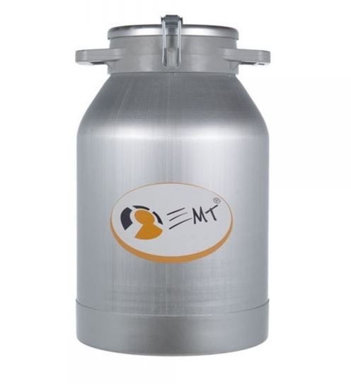 Bidon aluminiu cu capac pentru transport lapte (25 l), EMT