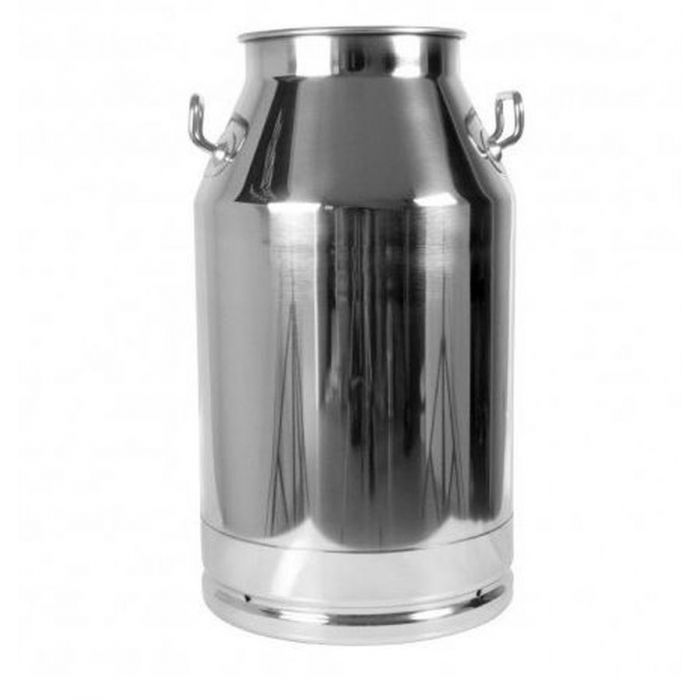Bidon inox fara capac colectare lapte (20 l), EMT