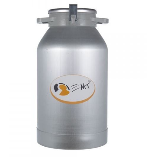 Bidon transport lapte aluminiu EMT 30 l cu capac, EMT