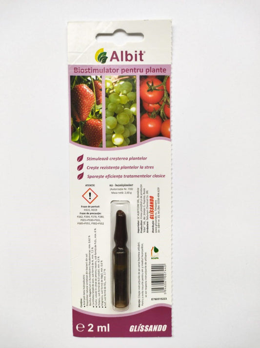 Biostimulator Albit (2 ml), Tellurium Chemical