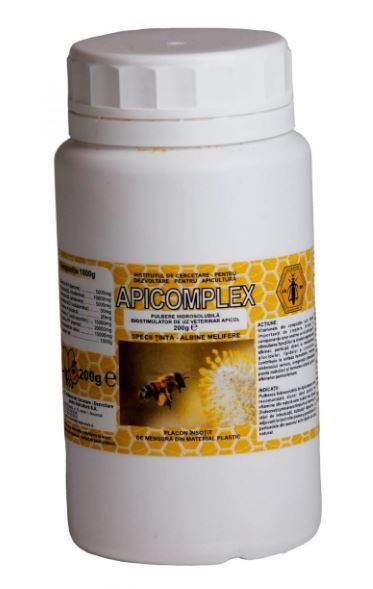Biostimulator pentru albine Apicomplex (120 g), ICDA Bucuresti