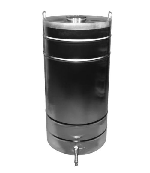 Butoi din inox cu capac (180 l), Tehno Ms