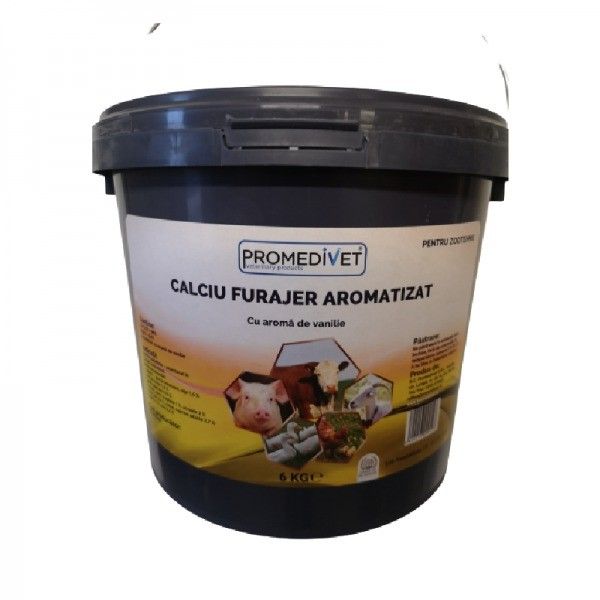 Calciu furajer aromatizat (6 Kg), Promedivet  
