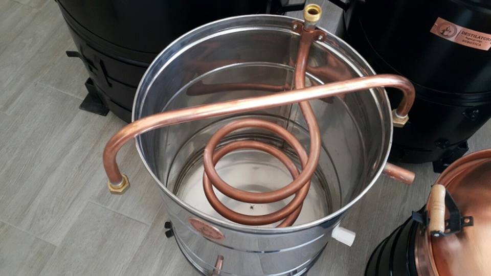 Cazan pentru tuica Basculant cu amestecator (60 l), Destilatori