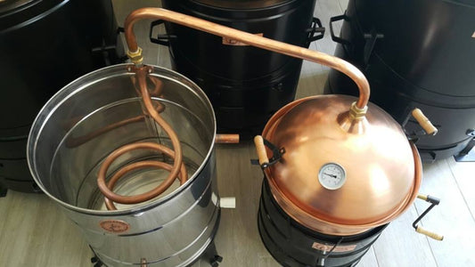 Cazan pentru tuica Hobby cu amestecator (34 l), Destilatori