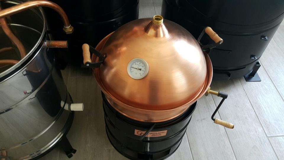 Cazan pentru tuica Hobby cu amestecator (34 l), Destilatori