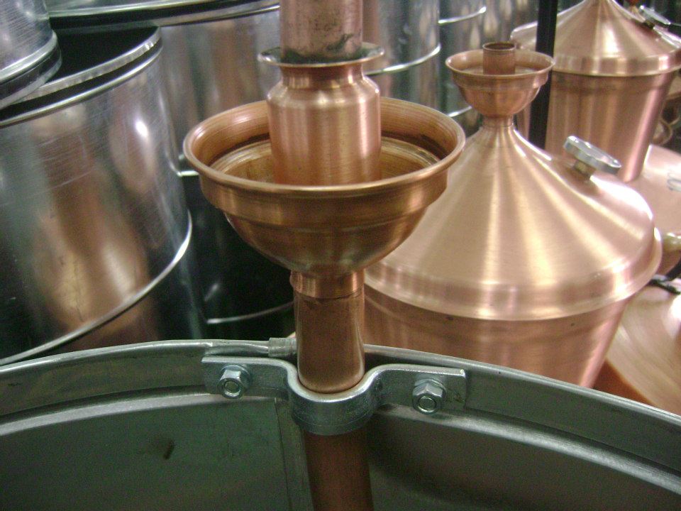 Cazan pentru tuica Practic cu amestecator (100 l), Destilatori