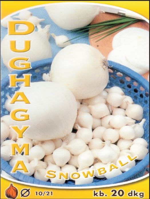 Ceapa alba din arpagic Snowball (200 g), Kertimag
