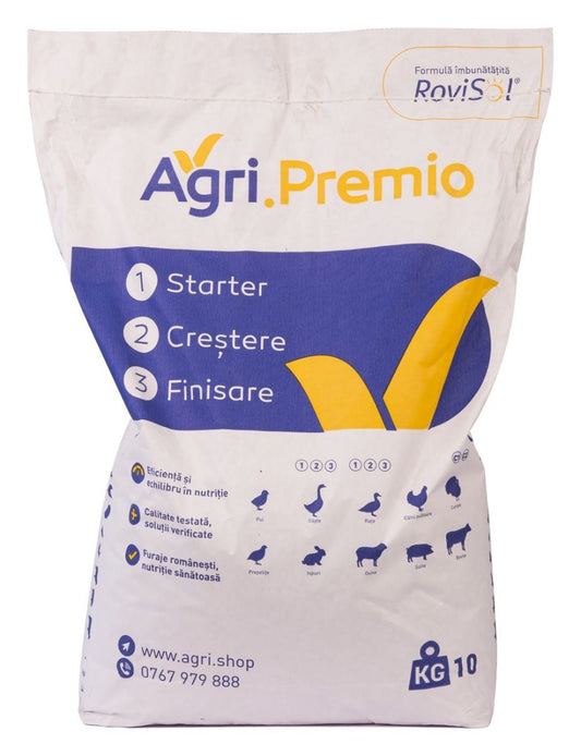 Concentrat starter si crestere pui Agri.Premio (10 kg), Agri.Shop