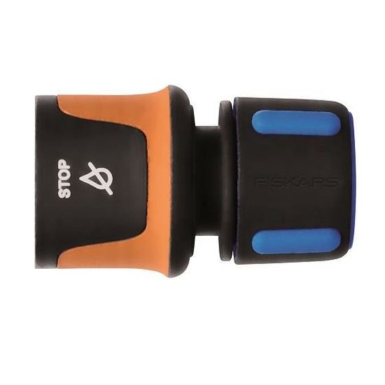 Conector furtun de gradina AquaSTOP 13 - 15 mm (1/2''-5/8''), Fiskars 1027079 