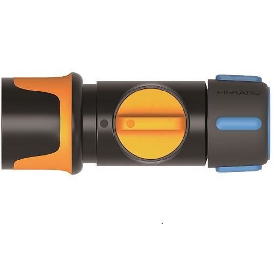 Conector ON/ OFF furtun de gradina 13 - 15 mm (1/2''-5/8''), Fiskars 1027086 