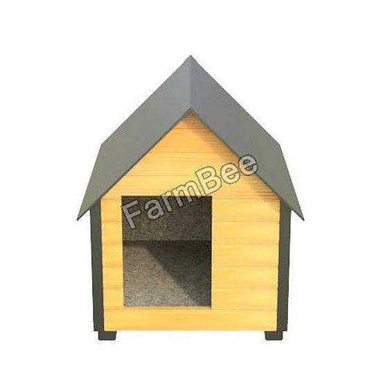 Cusca caine ACI izolata / lambriu lacuit / acoperis carton bituminat (marime 3)