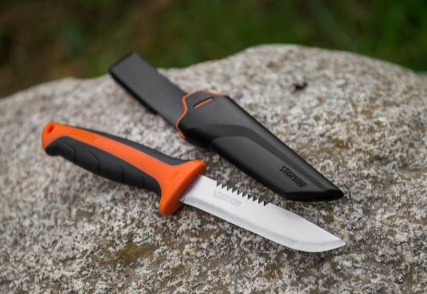 Cutit de vanatoare cu teaca L, Stocker 751