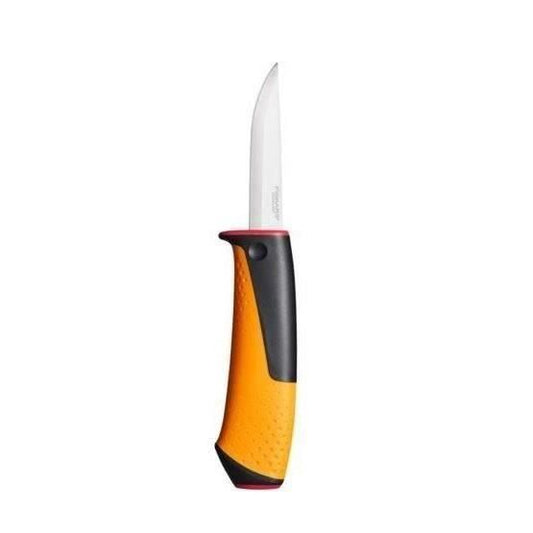 Cutit pentru artizanat cu ascutitor 21 cm, Fiskars 156019 