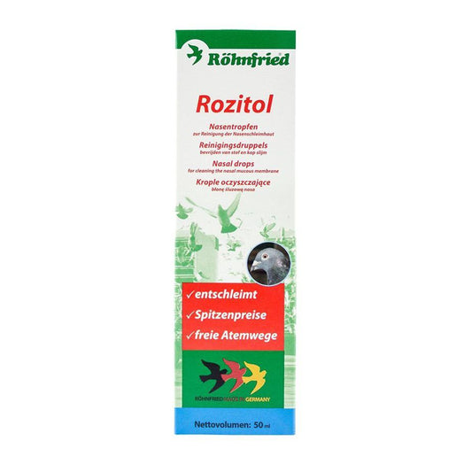 Dezinfectant pentru caile respiratorii ale porumbeilor Rozitol (50 ml), Rohnfried