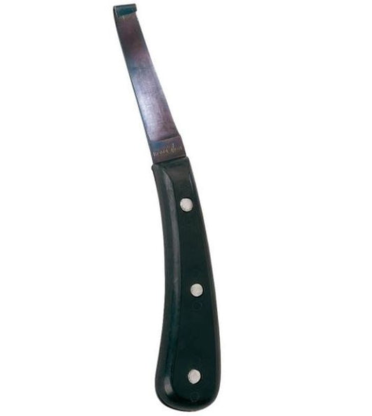 Dispozitiv cu lama lata stanga pentru curatare copite Black Blue, EF 106609BB2