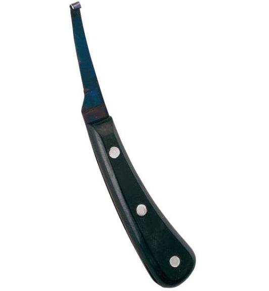 Dispozitiv cu lama subtire dreapta pentru curatare copite Black Blue, EF 106609BB4