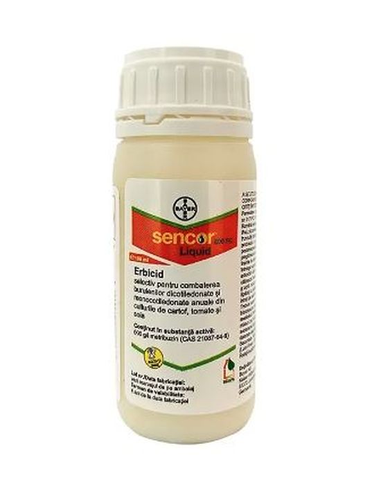 Erbicid selectiv Sencor Liquid 600 SC (500 ml), Bayer