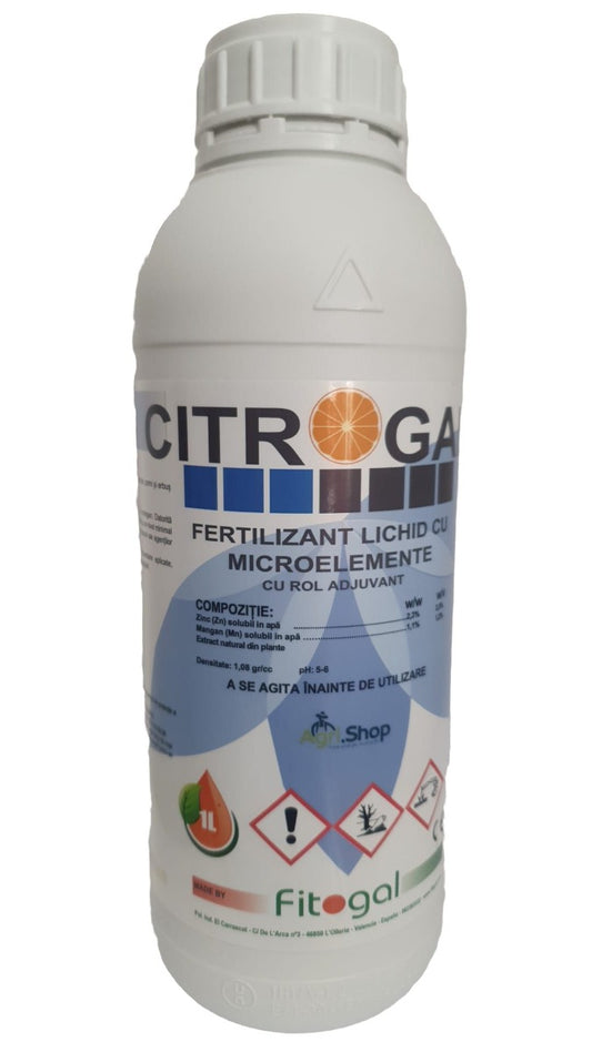 Fertilizant ecologic Citrogal (1 l), Fitogal