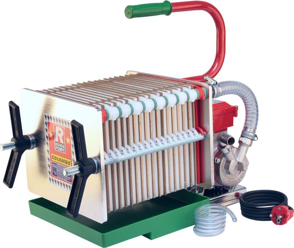 Filtru cu 18 placi Colombo 18 Inox / 550 W / 1000-1550 l/h, Rover