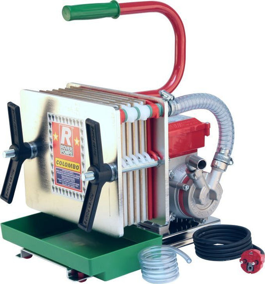 Filtru cu 6 placi Colombo 6 Inox / 350 W / 200-300 l/h, Rover