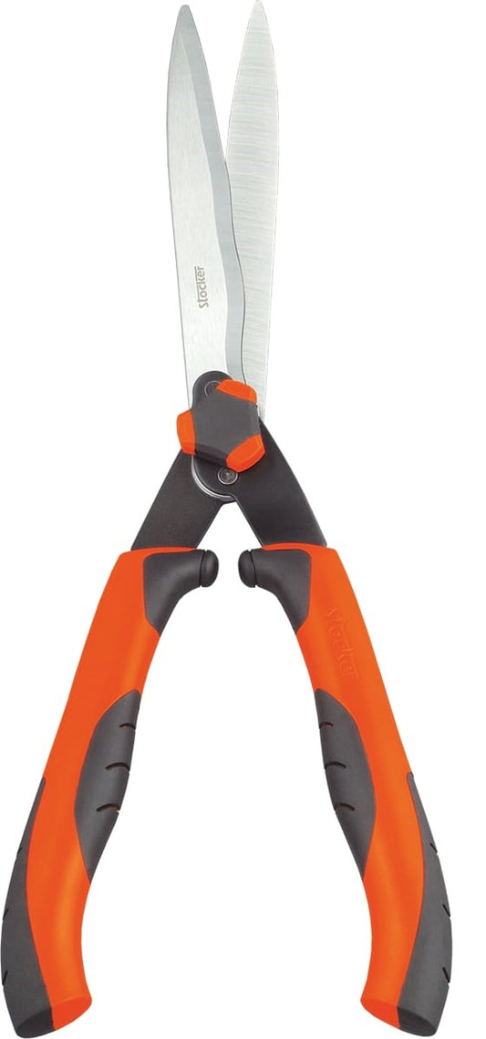 Foarfeca pentru tuns gard viu cu lama ondulata 55 cm, Stocker 2039