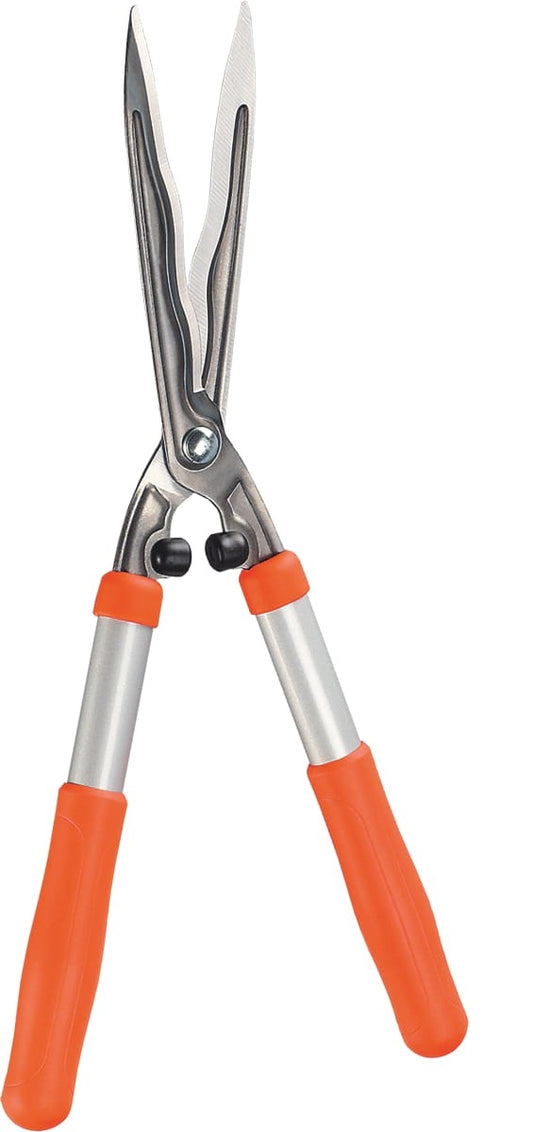 Foarfeca pentru tuns gard viu cu maner din aluminiu si lama ondulata 50 cm, Stocker 20015