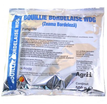 Fungicid Bouillie Bordelaise - Zeama Bordeleza WDG (50 g), UPL
