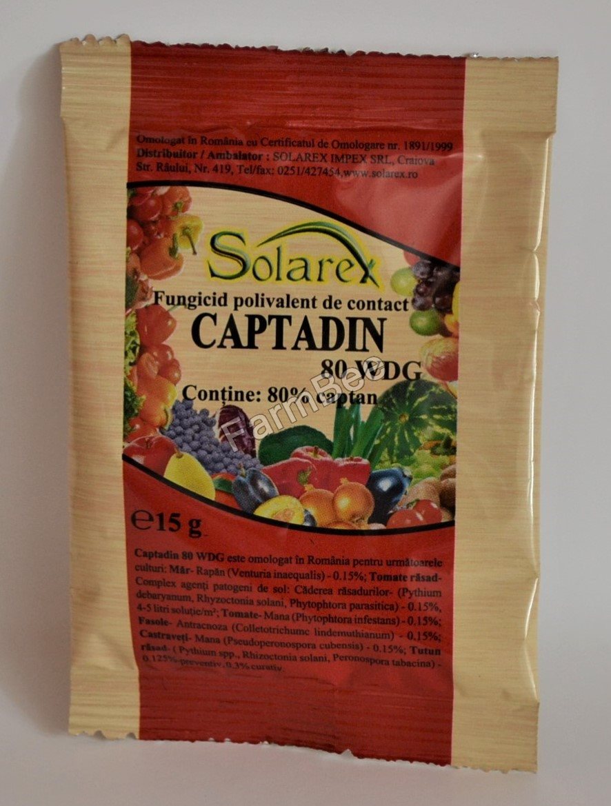 Fungicid Captadin 80 WDG (15 g), Arysta LifeScience