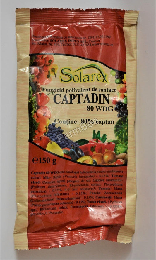 Fungicid Captadin 80 WDG (150 g), Arysta LifeScience