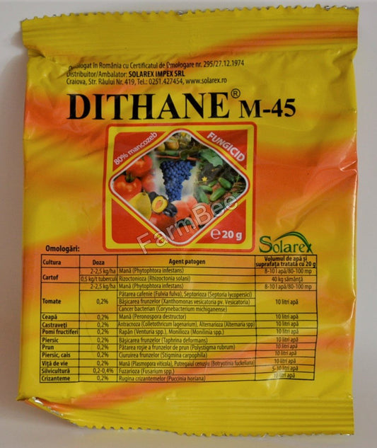 Fungicid Dithane M 45 (20 g), Dow AgroScience