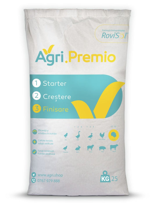 Furaj finisare intensiv curcani Faza IV Agri.Premio (25 kg), Agri.Shop