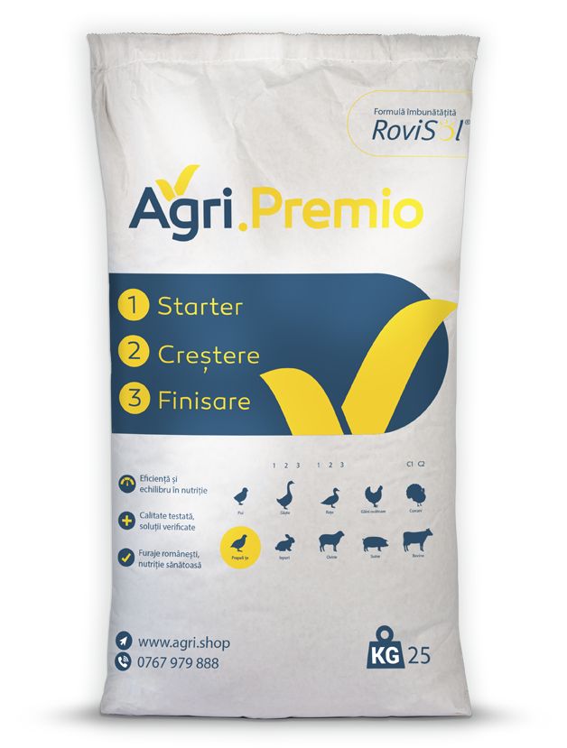 Furaj prepelite ouatoare Agri.Premio (25 kg), Agri.Shop
