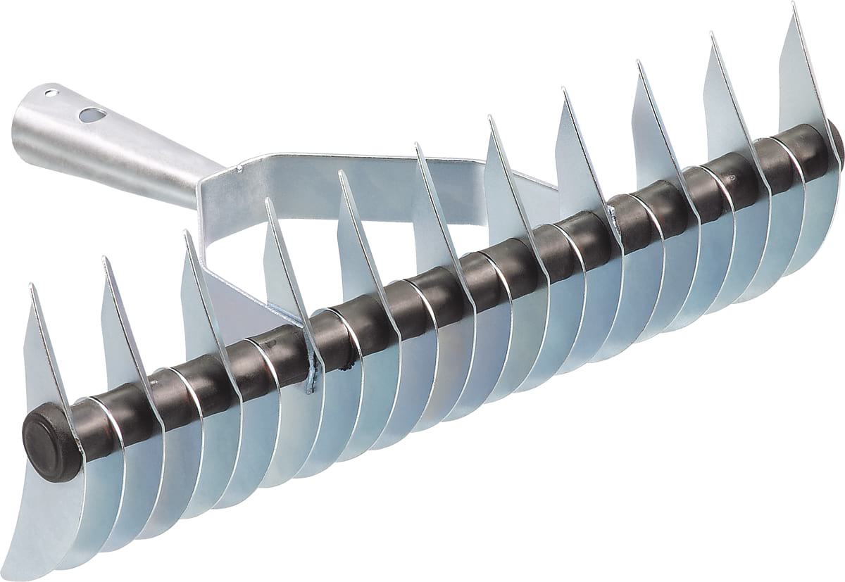 Grebla - Aerator fara coada pentru gazon cu dinti zincati 21/11, Stocker 2215