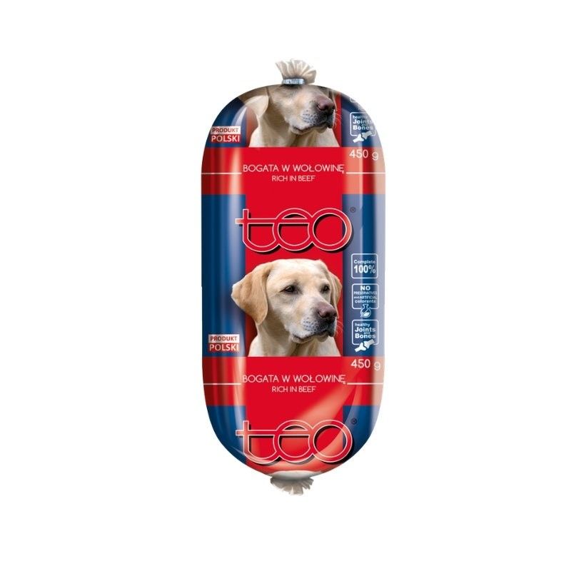 Hrana umeda pentru caini Teo - baton vita (450 g), Pupil Foods