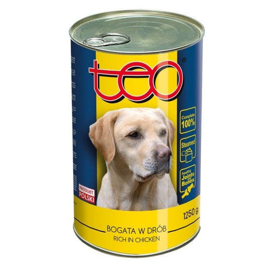 Hrana umeda pentru caini Teo pui - Adult (1250 g), Pupil Foods