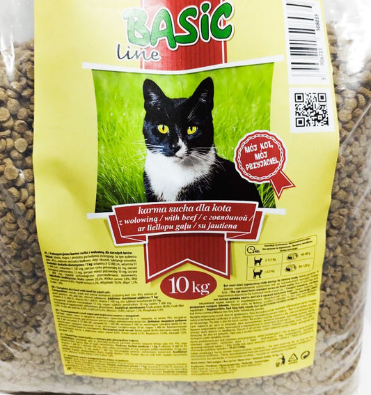 Hrana uscata pentru pisici Basic Line vita - Adult (10 kg), Pupil Foods