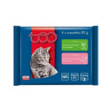 Hrana umeda pentru pisici Teo, iepure si vitel - Adult (4 x 100 g), Pupil Foods