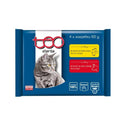 Hrana umeda pentru pisici Teo Sterile, carne de pasare si vita - Adult (4x 100g), Pupil Foods