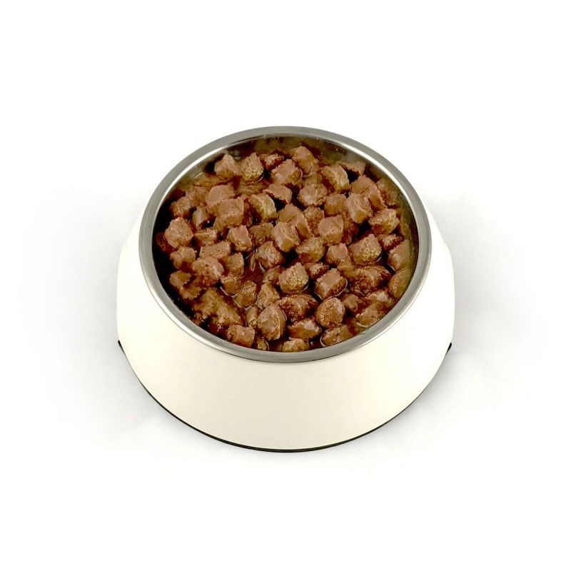 Hrana umeda pentru pisici Teo Sterile, carne de pasare si vita - Adult (4x 100g), Pupil Foods