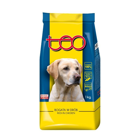 Hrana uscata pentru caine Teo pui - Adult (1 kg), Pupil Foods