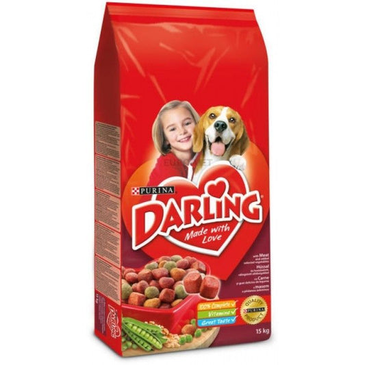 Hrana uscata pentru caini Darling - vita si legume (15 kg), Purina