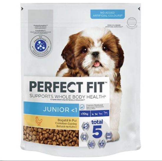 Hrana uscata pentru caini Junior Talie Mica - pui (825 g), Perfect Fit