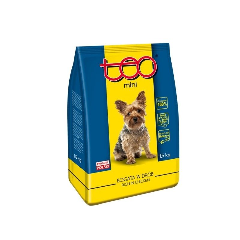 Hrana uscata pentru caini Teo Mini pui  - Adult (1.5 kg), Pupil Foods