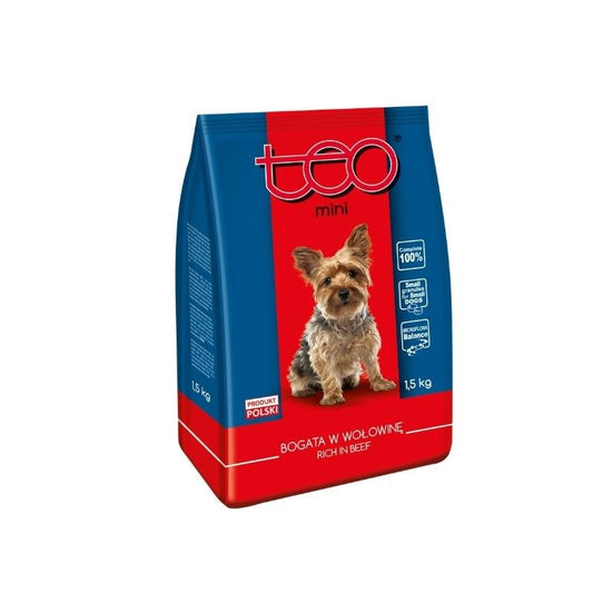 Hrana uscata pentru caini Teo Mini vita - Adult, Pupil Foods