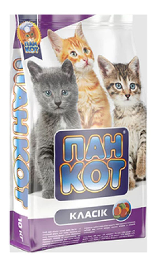 Hrana uscata pentru pisici clasic Junior (10 kg), Pan Kot