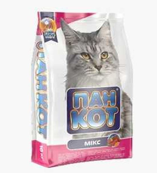 Hrana uscata pentru pisici - mix (10 kg), Pan Kot